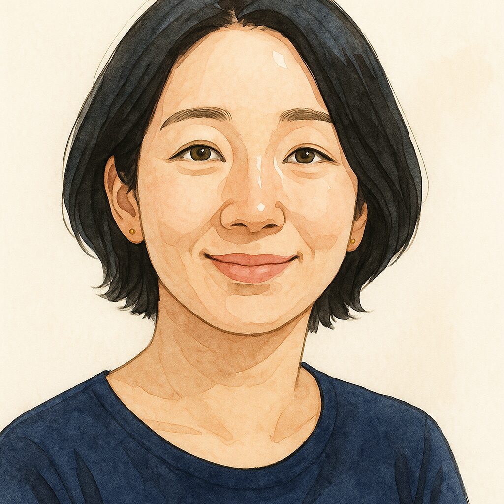 植物園前ライラック皮膚科 院長イメージイラスト