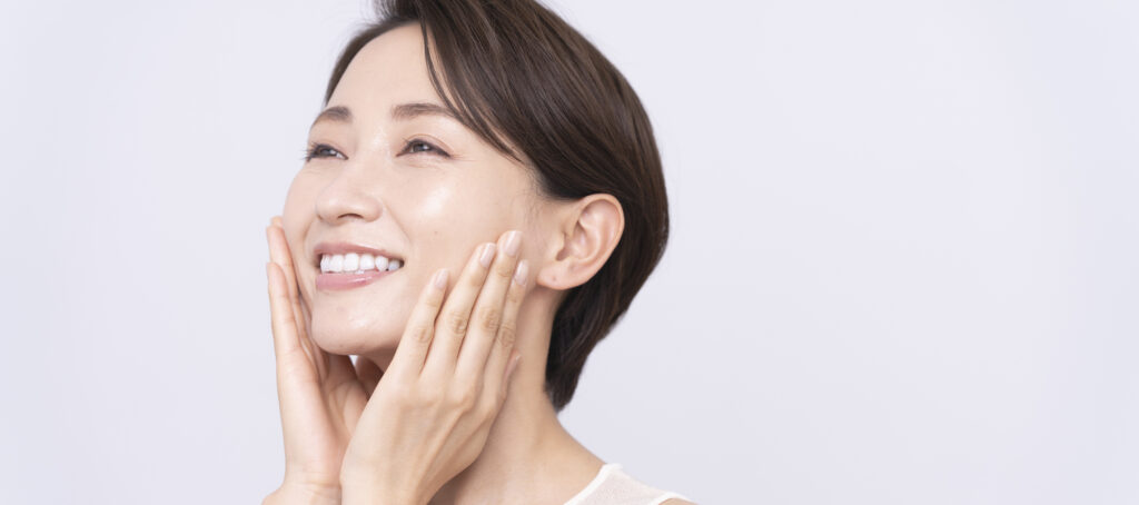 装飾用イメージ写真「お肌の健康と美しさ」